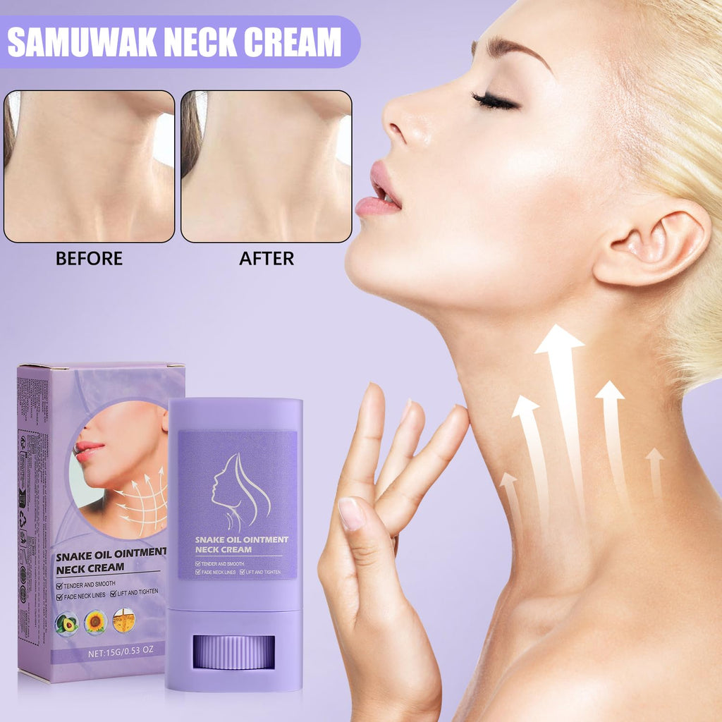 Luvandier Samuwak Neck Care Stick & Cream – Moisturizing, Lifting & Firming for Women