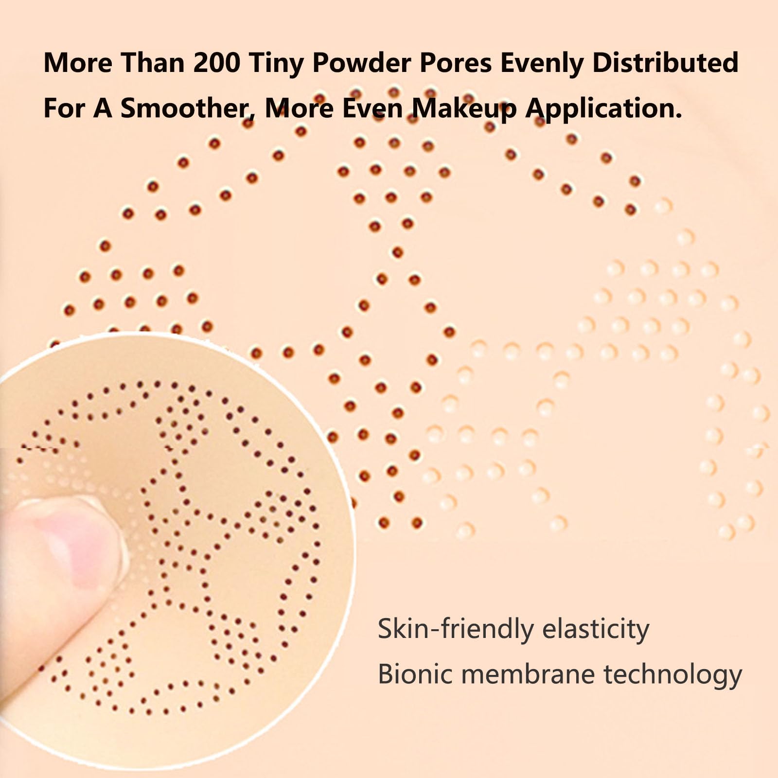 2026 Luvie Glow Foundation Cushion Ivory – Mushroom Head Air Cushion CC Cream