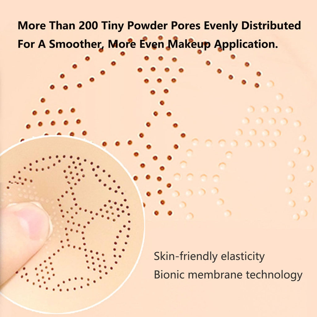Luvie Glow Foundation Cushion | Mushroom Head Air Cushion CC Cream in Brunet Brown | Long-Lasting Matte Finish