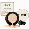 Luvie Foundation Cushion – 2026 Mushroom Head Air Cushion CC Cream in Ivory White
