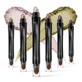 LUXAZA Champagne Pink Eyeshadow Stick Set – 6pc Long-Lasting Cream Shadow, Waterproof, Hexagonal Tube