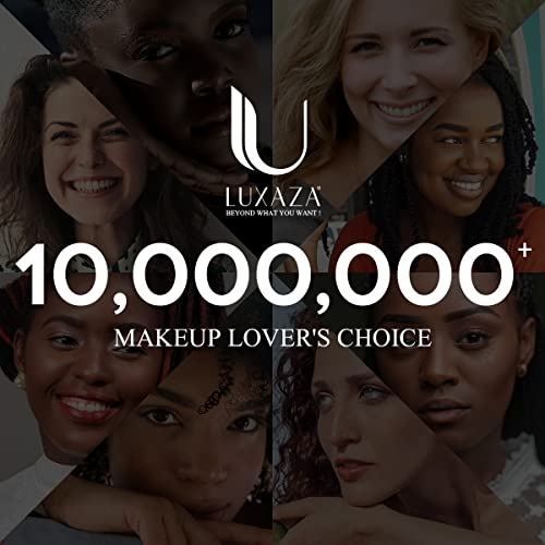 LUXAZA 6PCS Cream Eyeshadow Set – A05 Wine Red | Metallic & Matte Shimmer