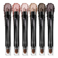 LUXAZA PRO Pink Ocean Eyeshadow Stick 6-Piece Set – Metallic Shimmer Eye Shadow & Eyeliner