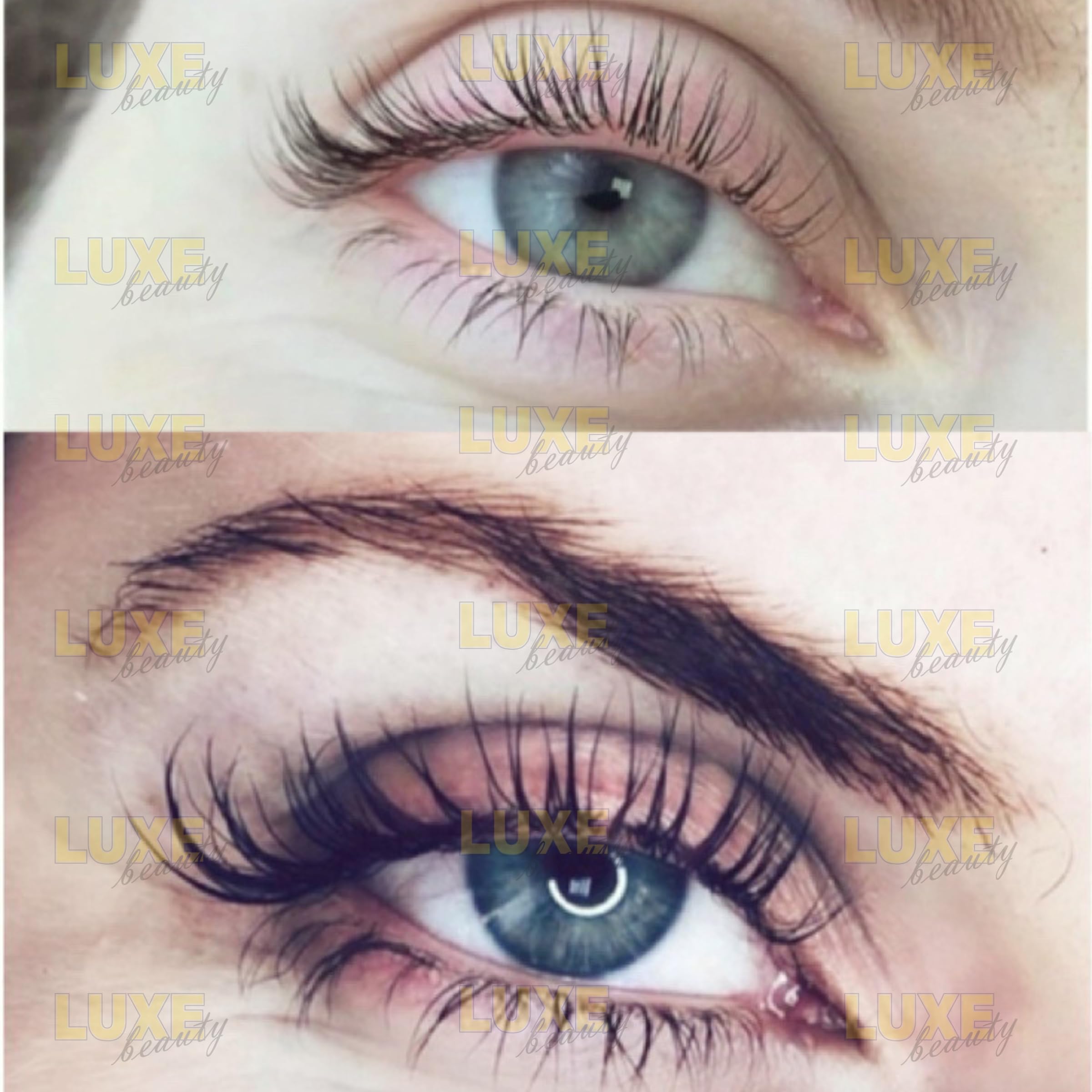 LUXE Beauty Lashes Eyelash Growth Serum – Longer, Fuller Lashes & Brows
