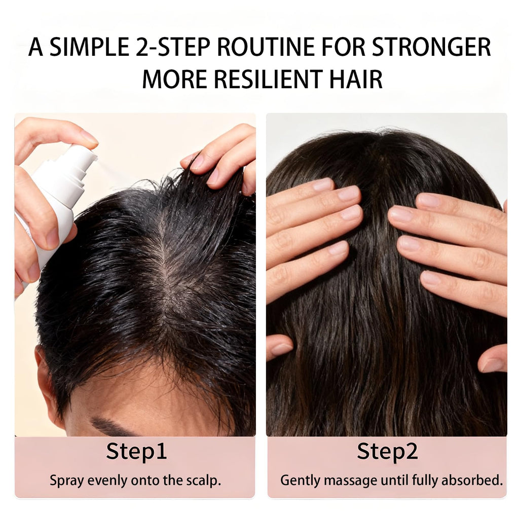 Luxeveria Flourishing Hair & Scalp Spray – Thicker, Stronger Hair | Non-Greasy