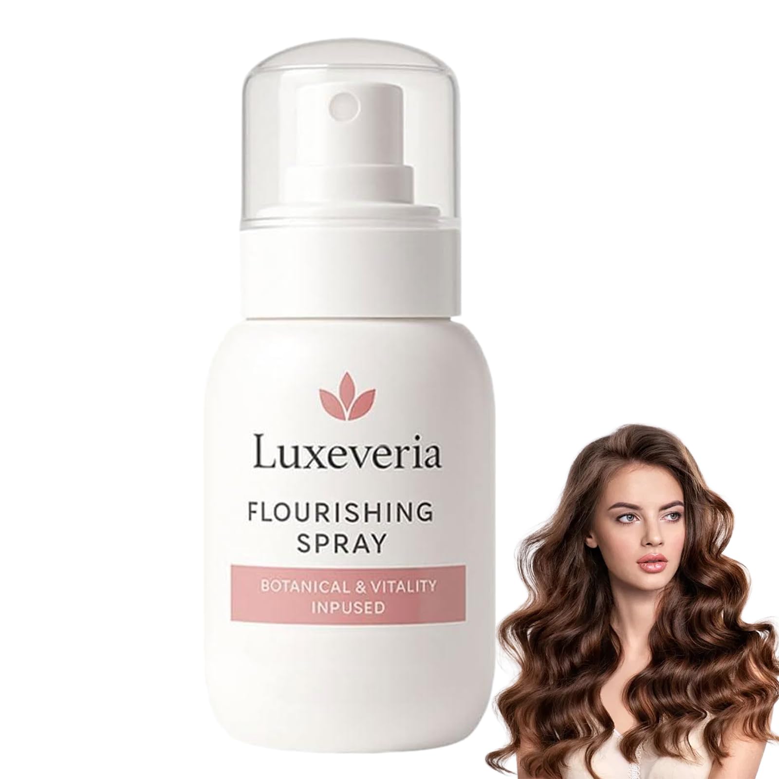 Luxeveria Flourishing Hair & Scalp Spray – Thicker, Stronger Hair | Non-Greasy