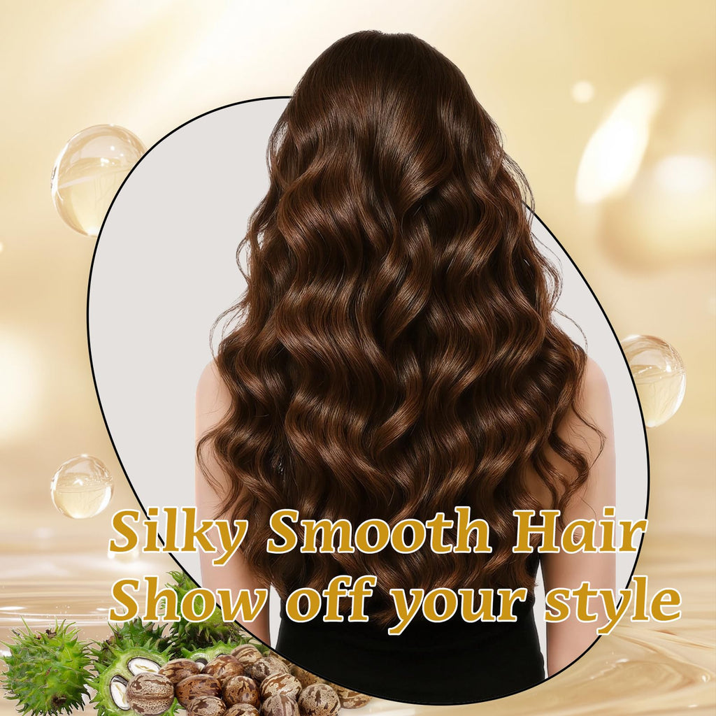 Luxfume Moisturizing Detangler Spray for Women – Curly Hair with Rice Water, Keratin & Castor Oil