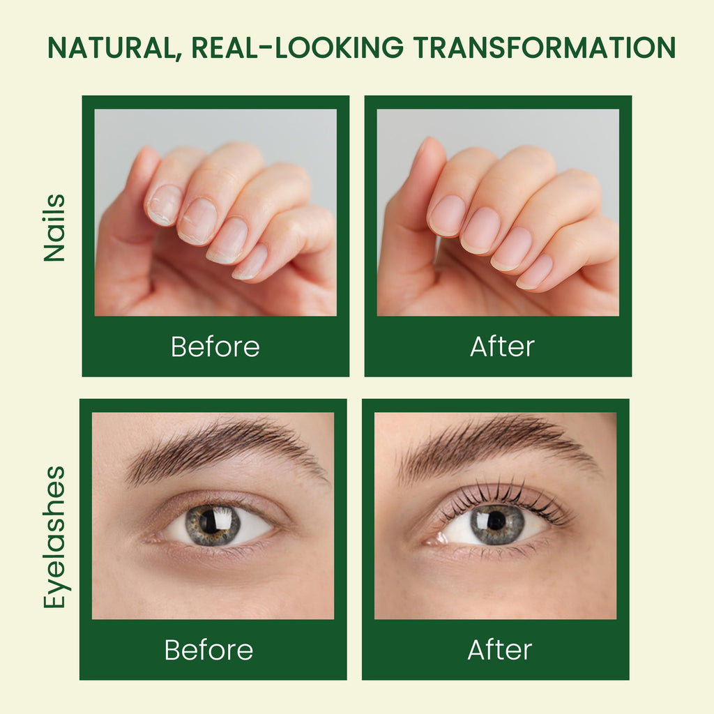 LuxoLook Pure Castor Oil – Cold-Pressed, Hexane-Free 100% Castor Oil for Hair, Skin, Lashes, Brows & Nails | Includes Dropper, Mascara Wand & Scalp Massager