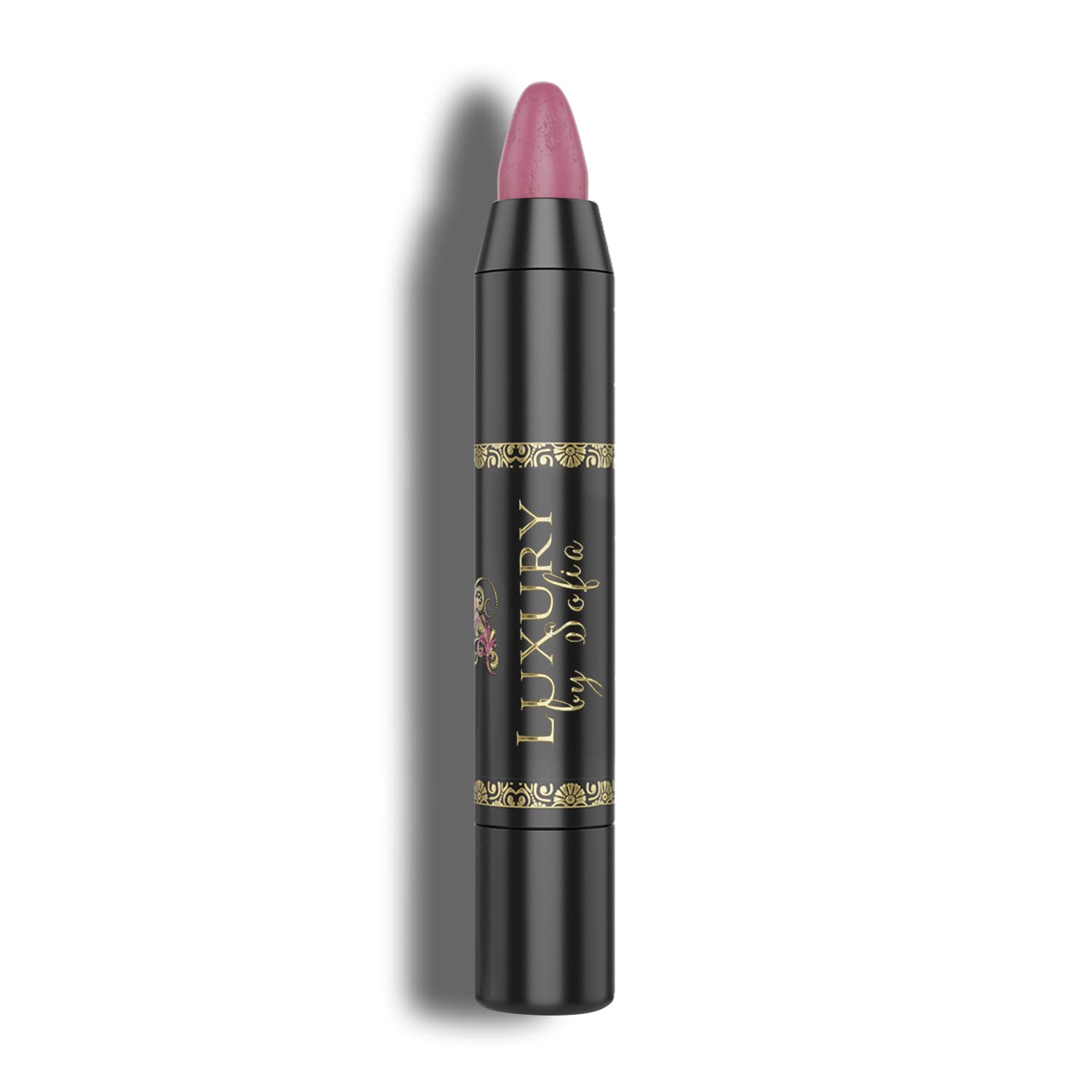 Luxury by Sofia Organic Lipstick/Lip Liner Dahlia – All Natural, Hydrating, Long-Lasting