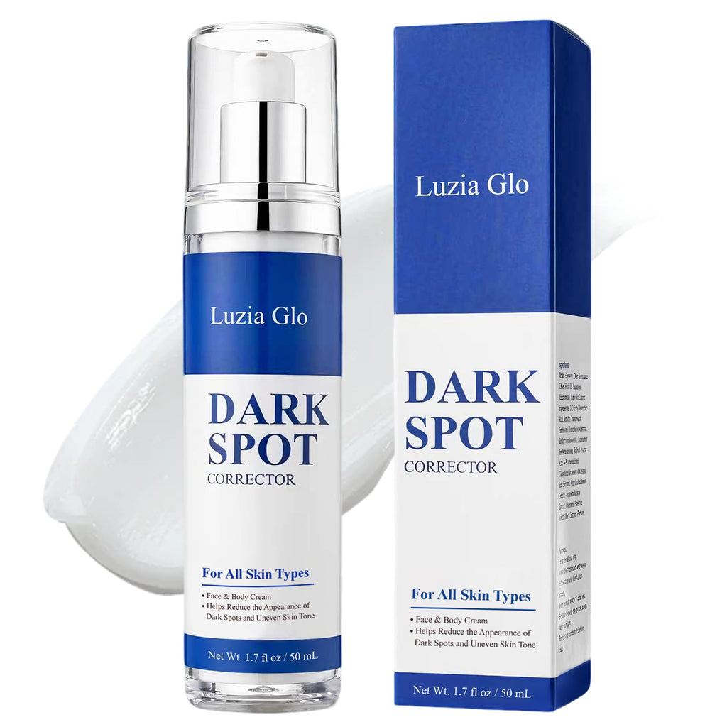 Luzia Glo Dark Spot Corrector – Brightening Face & Body Cream with Niacinamide, Tranexamic Acid & Alpha Arbutin