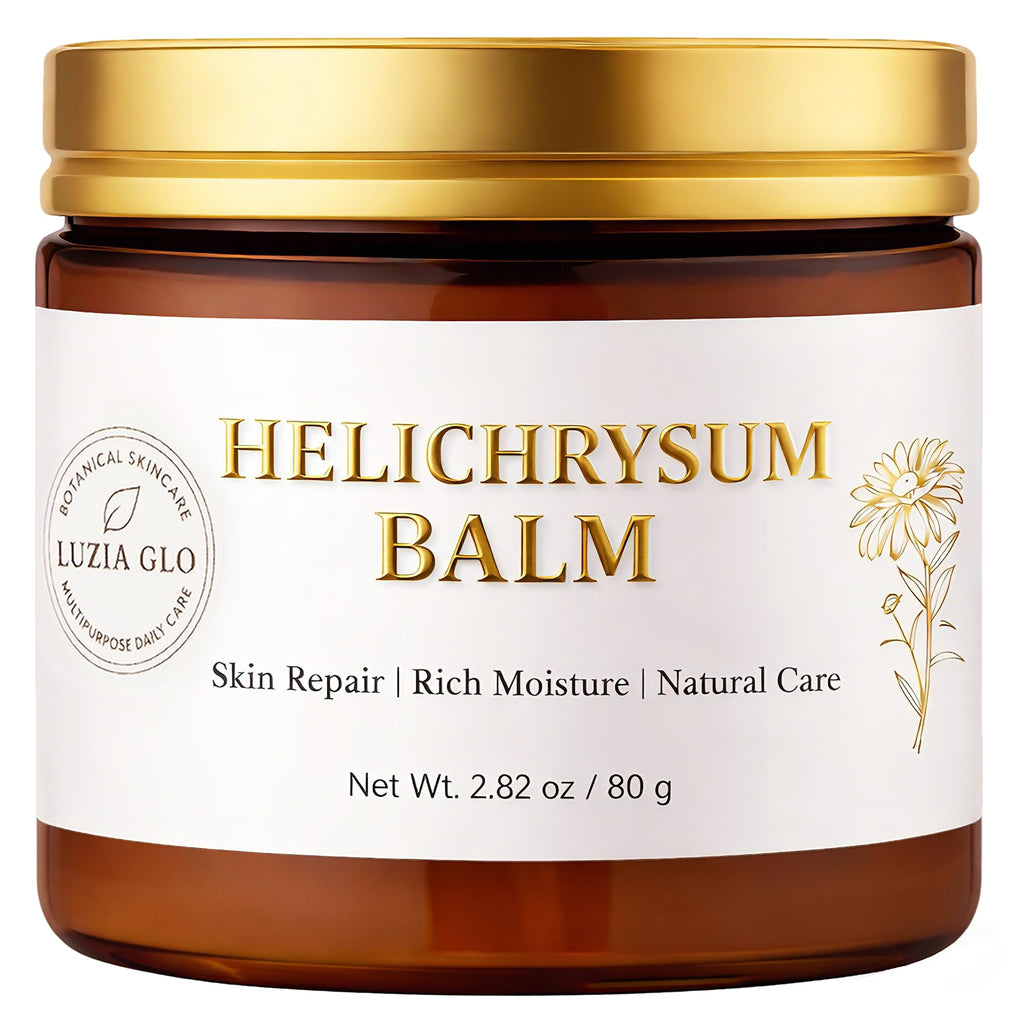 Luzia Glo Helichrysum Healing Balm – Ultra-Repair Skin Salve for Scars & Dry Skin