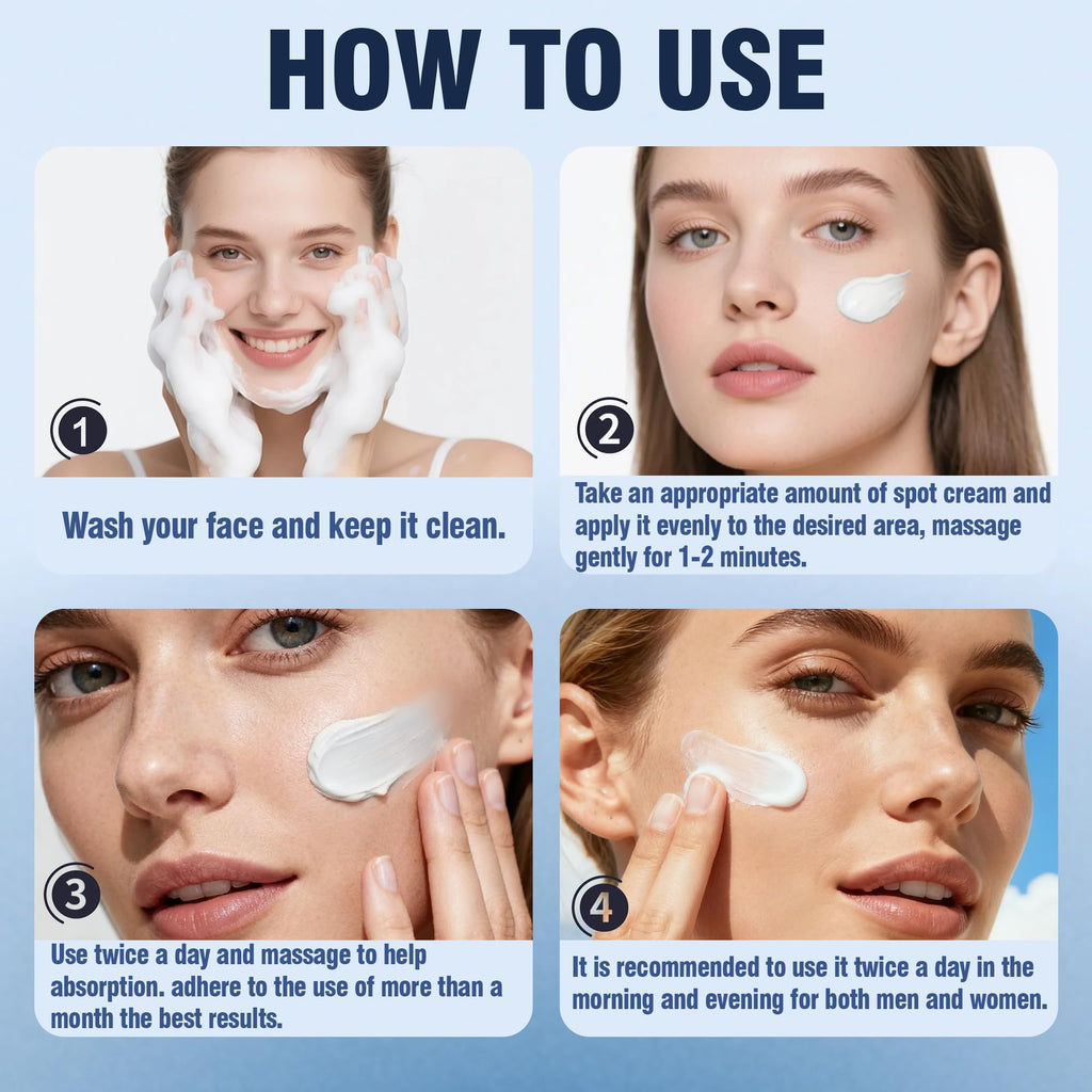 Luzia Glo Dark Spot Corrector – Brightening Face & Body Cream with Niacinamide, Tranexamic Acid & Alpha Arbutin