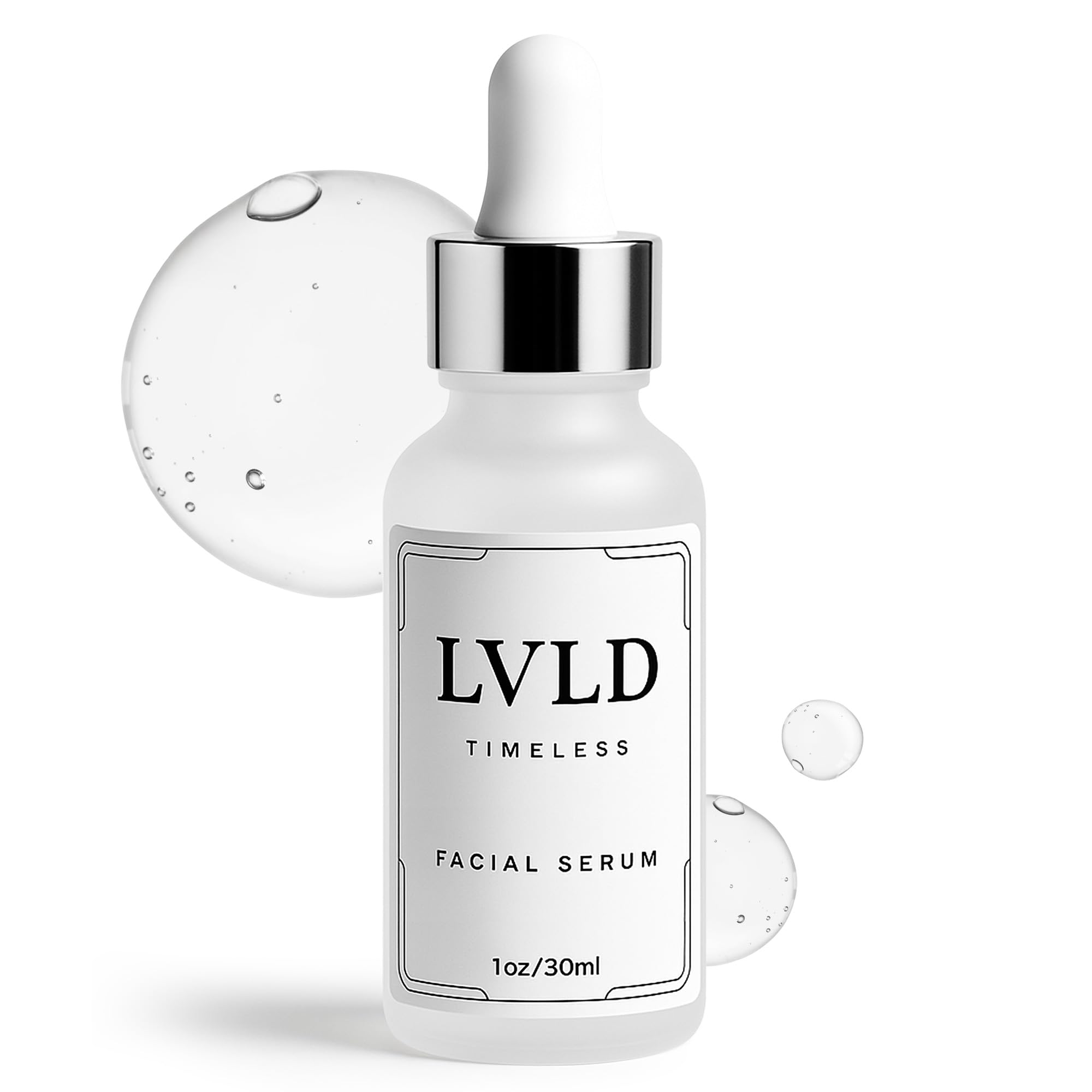 LVLD Skin Timeless Facial Serum – 15% Vitamin C with L-Ascorbic Acid, Vitamin E & Ferulic, Brightening & Anti-Aging (1 fl oz)
