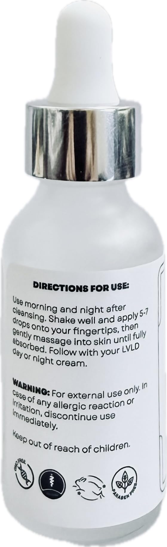 LVLD Skin Timeless Facial Serum – 15% Vitamin C with L-Ascorbic Acid, Vitamin E & Ferulic, Brightening & Anti-Aging (1 fl oz)