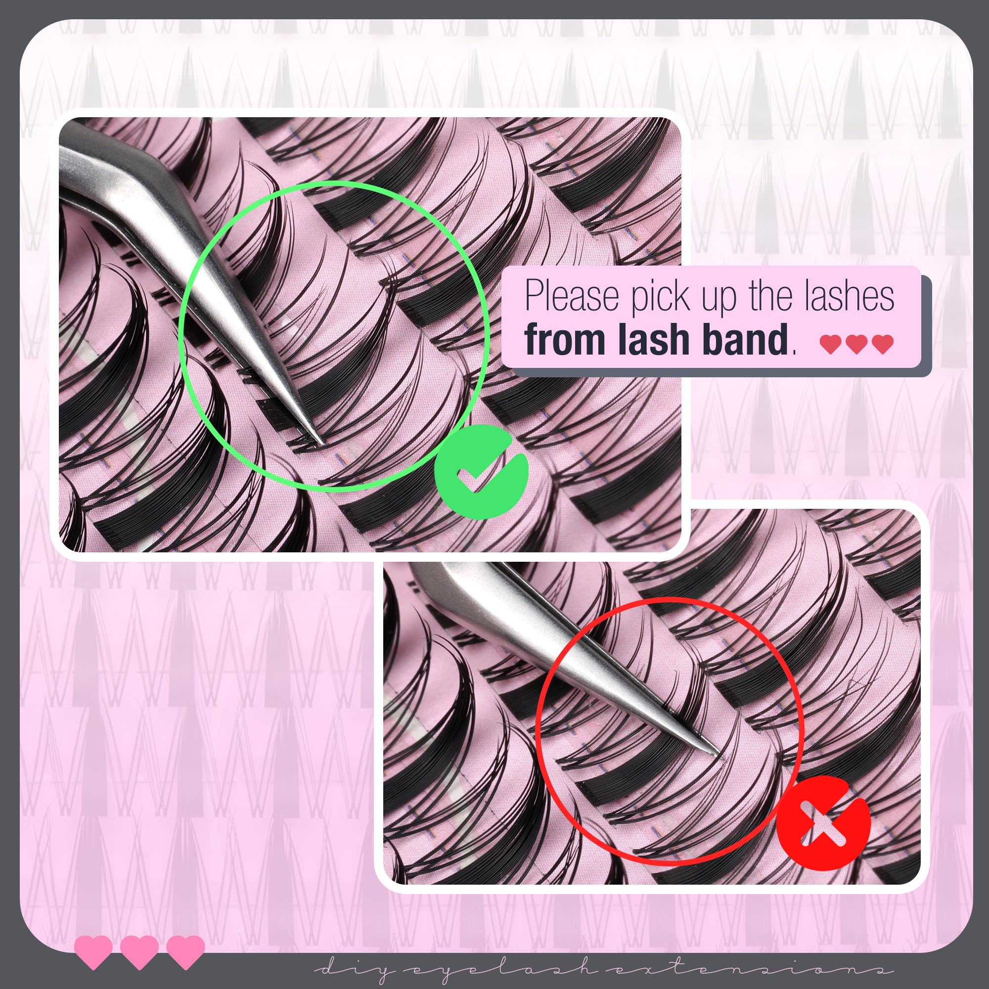 Lvmixwig Manga Lash Clusters – Spiky Anime Lashes (10–18mm)