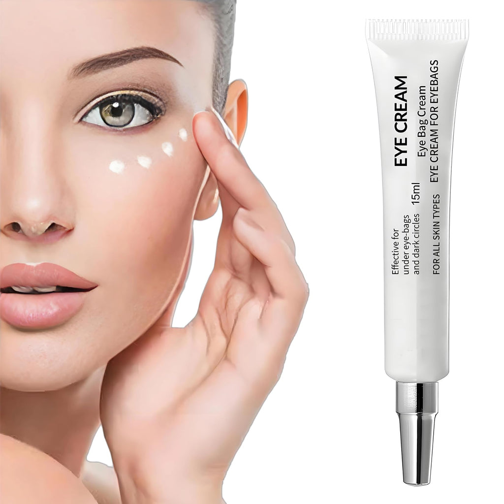 lymznus Caffeine Eye Cream for Dark Circles & Puffiness – Anti-Aging Under Eye Cream, All Skin Types, 0.5 fl oz
