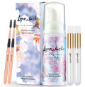 Lyon Lash Eyelash Extension Cleanser 150ml with Cleansing Brush – Gentle Foam Lash Bath