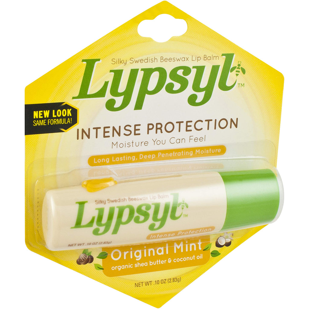 Lypsyl Intense Protection Original Mint Lip Balm 0.10 oz (3-Pack)