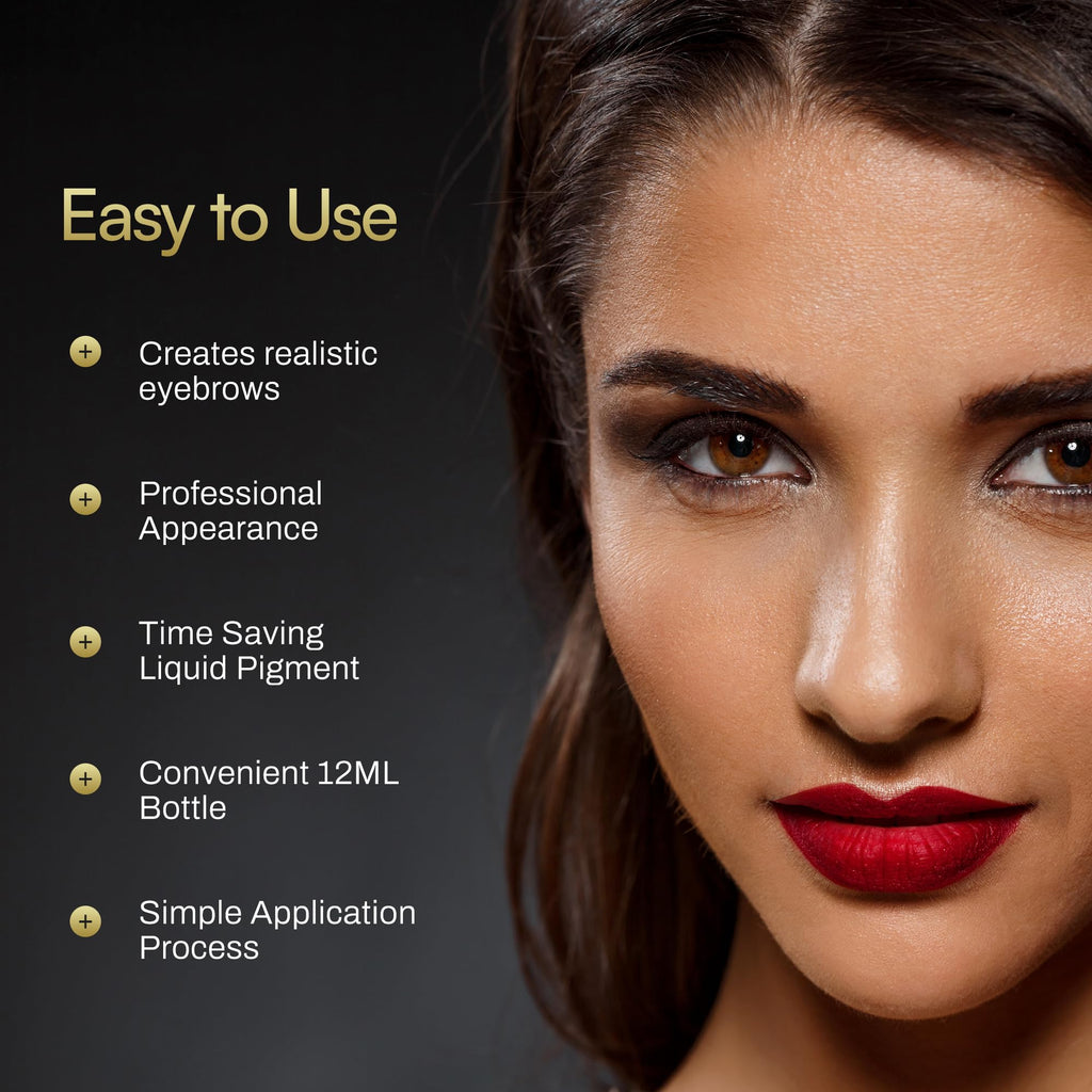 M - Microblading Ink Set (7 Medical-Grade Pigments) | Professional PMU Ink for Eyebrows