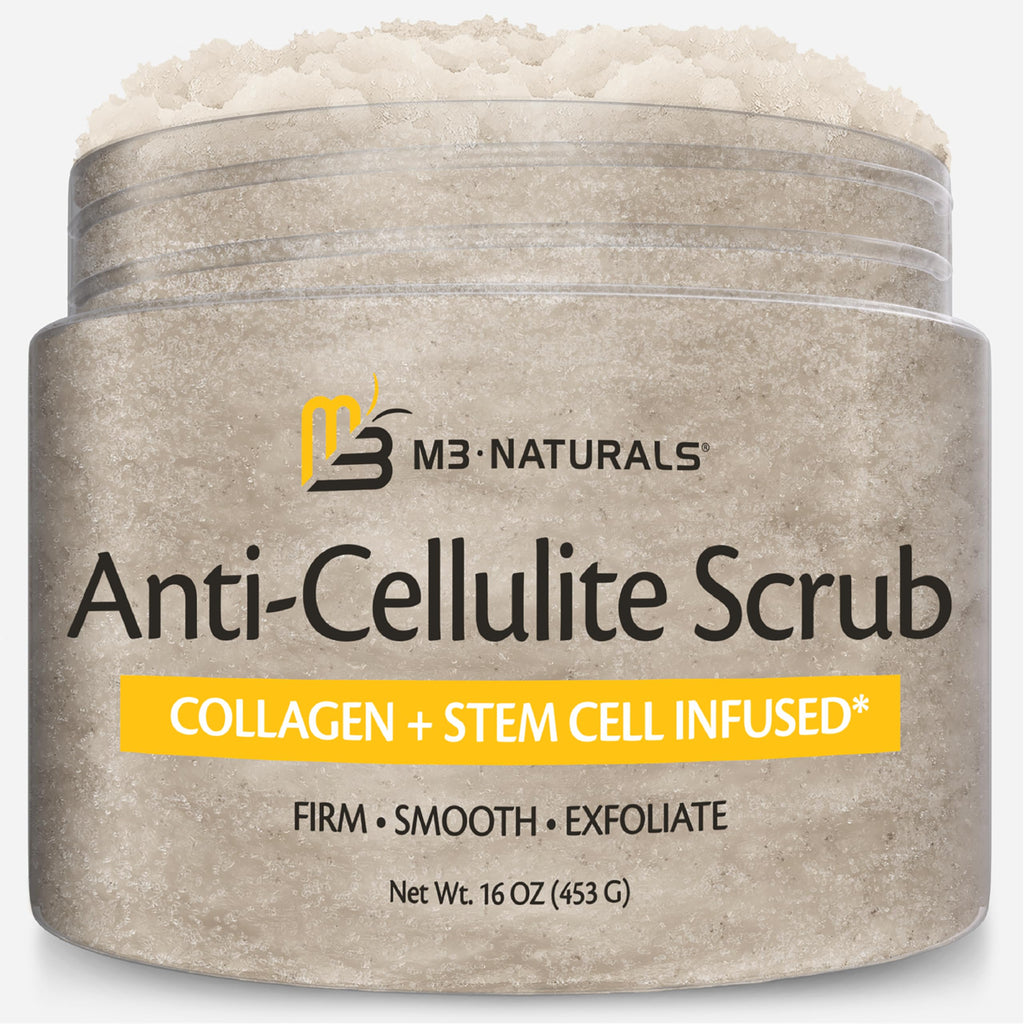 M3 Naturals Anti-Cellulite Scrub — Tightening, Firming & Moisturizing Skin