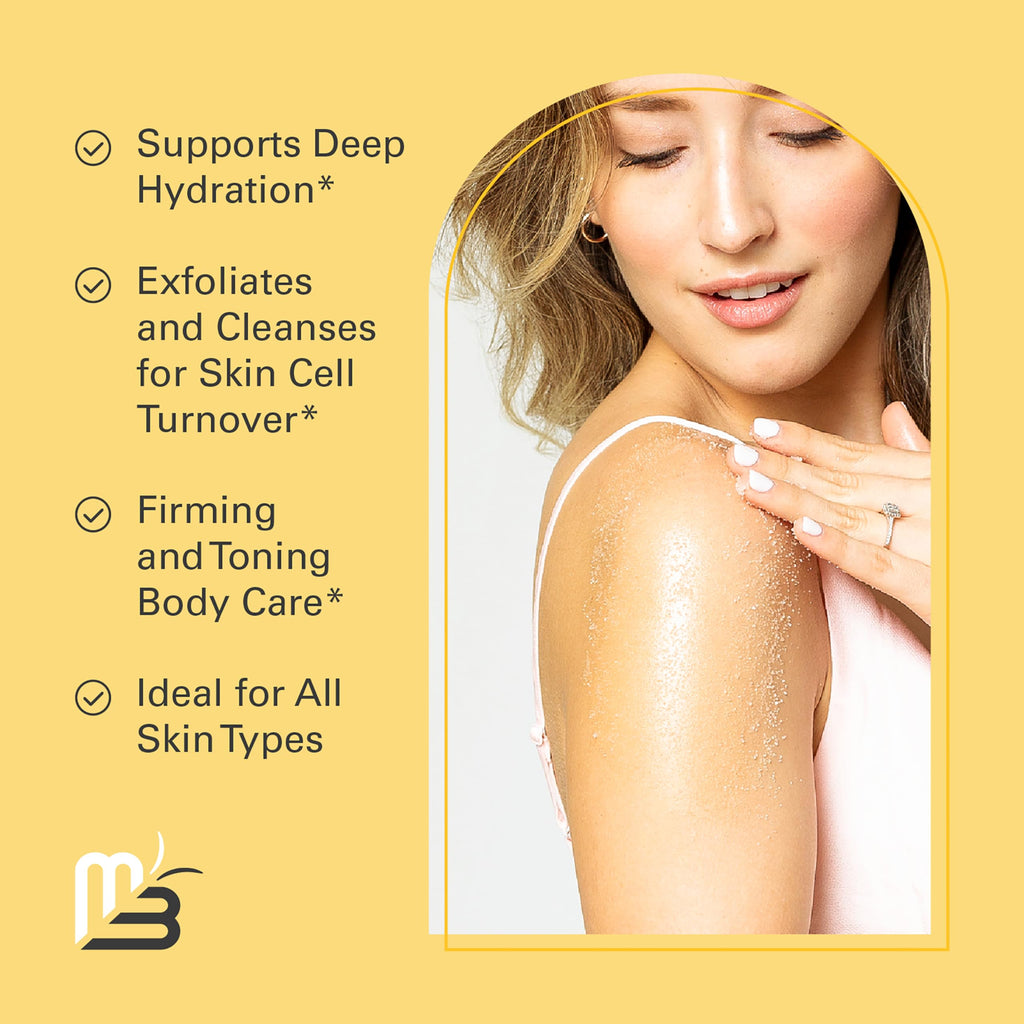 M3 Naturals Anti-Cellulite Scrub — Tightening, Firming & Moisturizing Skin
