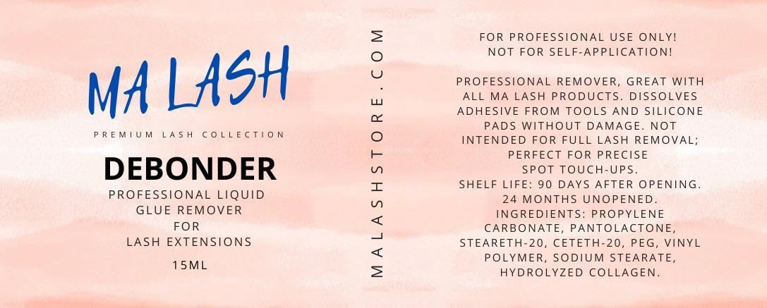 MA LASH Eyelash Extension Remover Debonder Liquid – Safe, Precise Lash Extension Removal