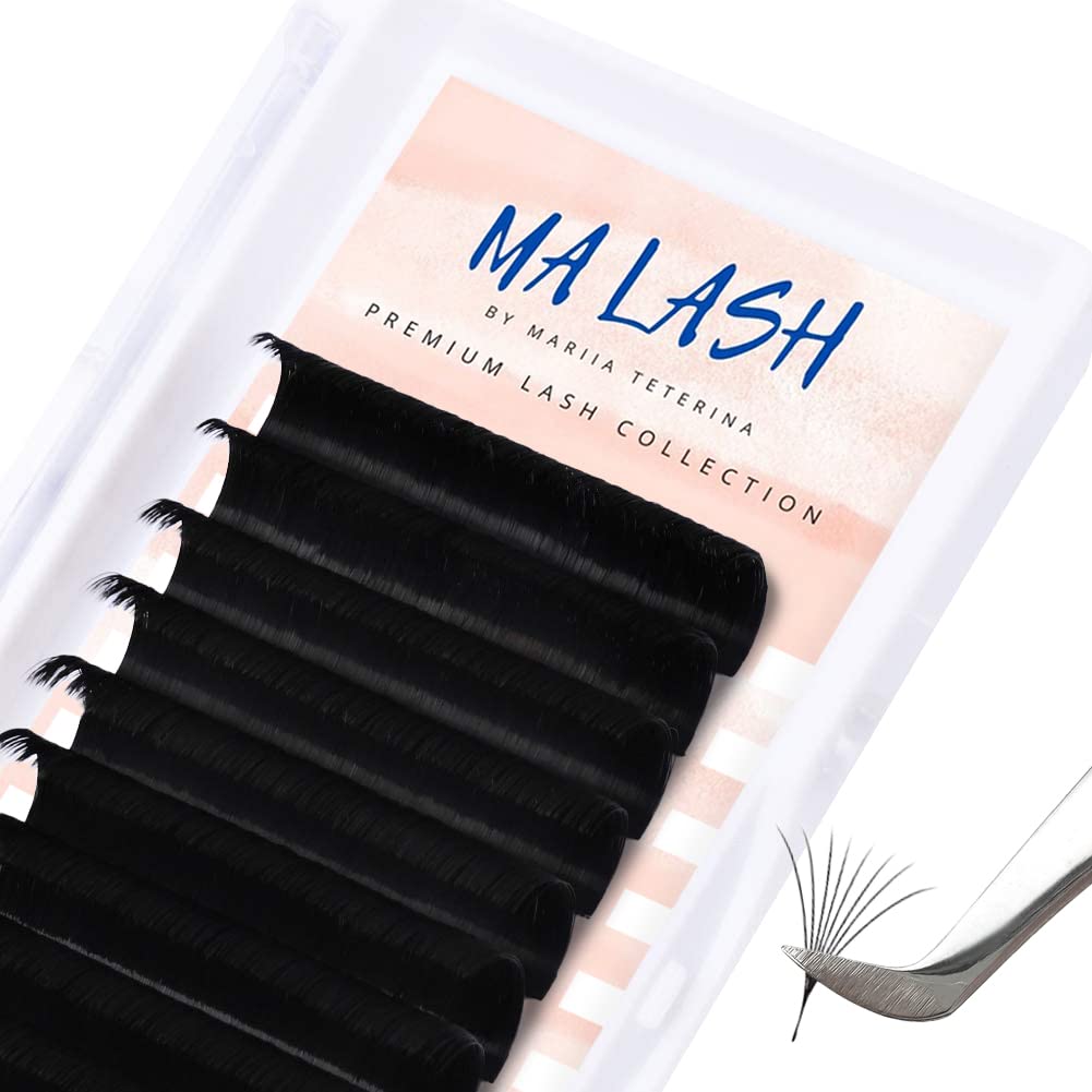 MA LASH M 0.07 10mm Eyelash Extensions – Premium Volume & Classic Lashes