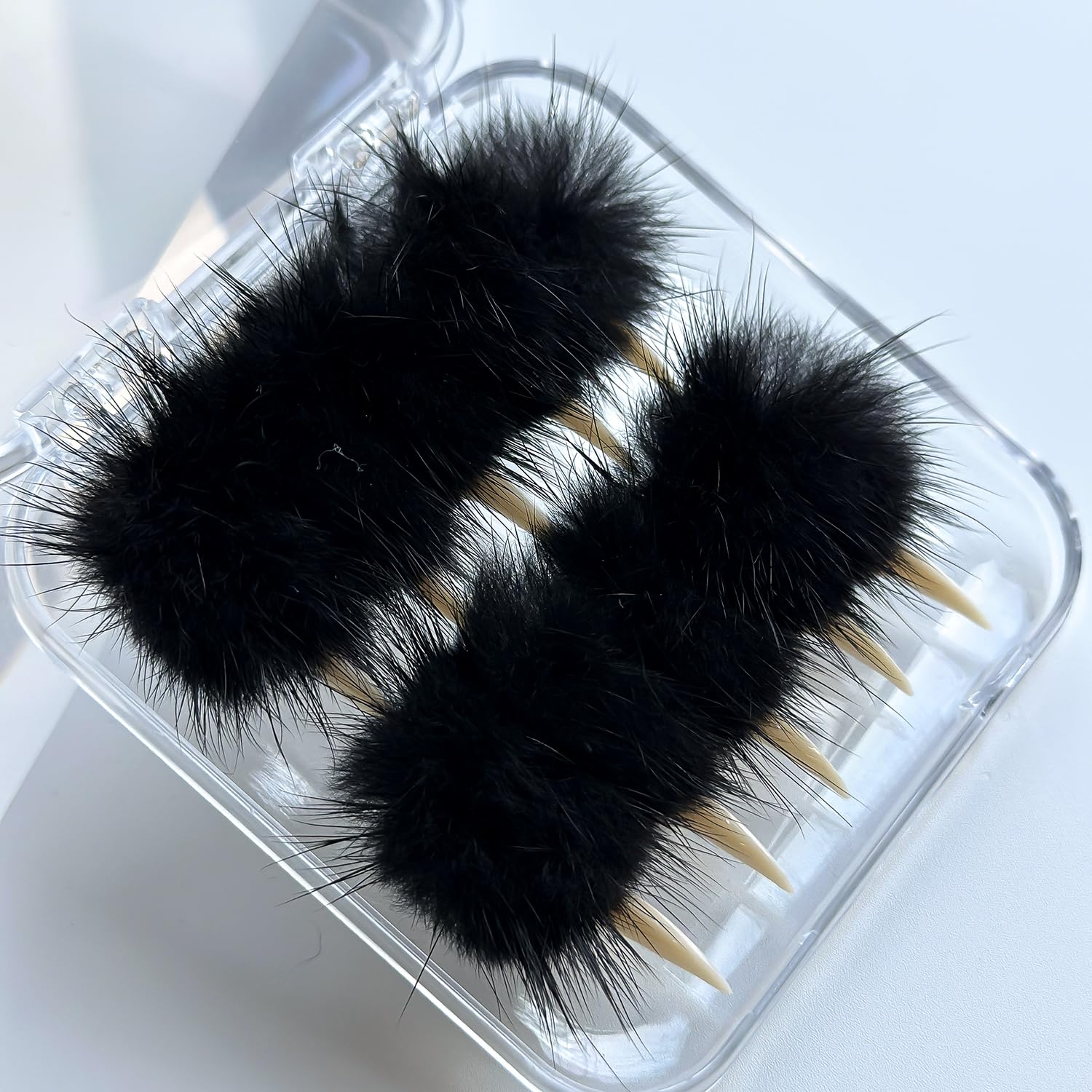 MABKJLF Halloween Press On Nails – Luxury Medium Stiletto & Eagle Claw, Reusable ABS