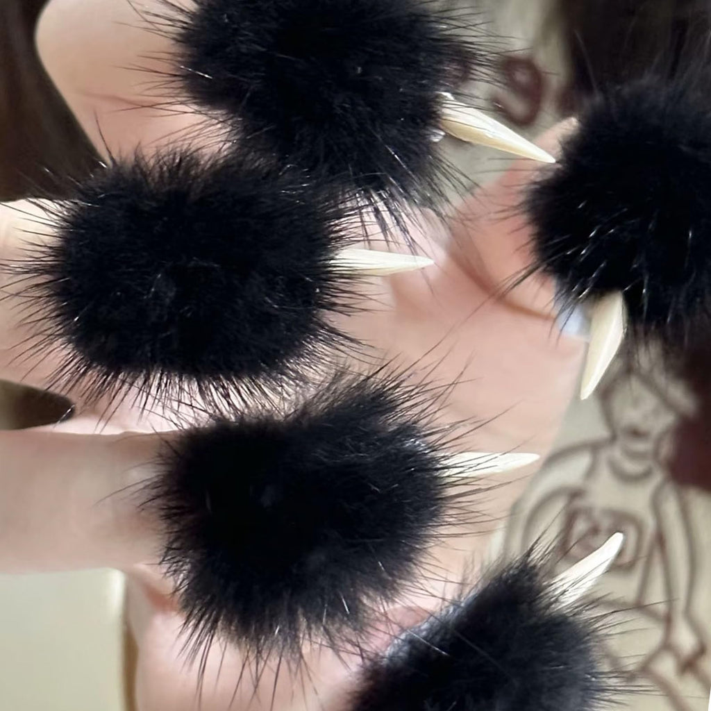 MABKJLF Halloween Press On Nails – Luxury Medium Stiletto & Eagle Claw, Reusable ABS