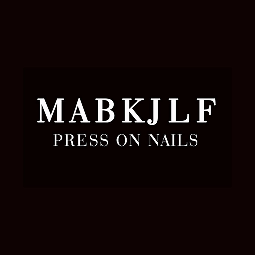 MABKJLF Luxury Press-On Nails – Medium Almond Curved, Reusable ABS, Glossy Black Dragon Claw & Eagle Claw Designs