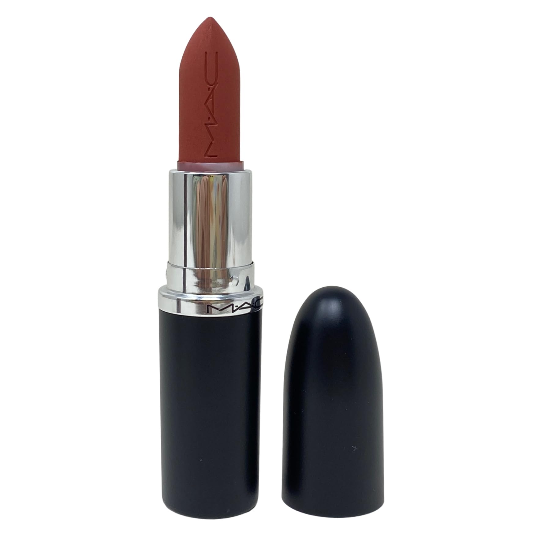 MAC M.A.Cximal Matte Lipstick 683 Cafe Mocha – Mauvey Nude Lip Color 0.12 oz