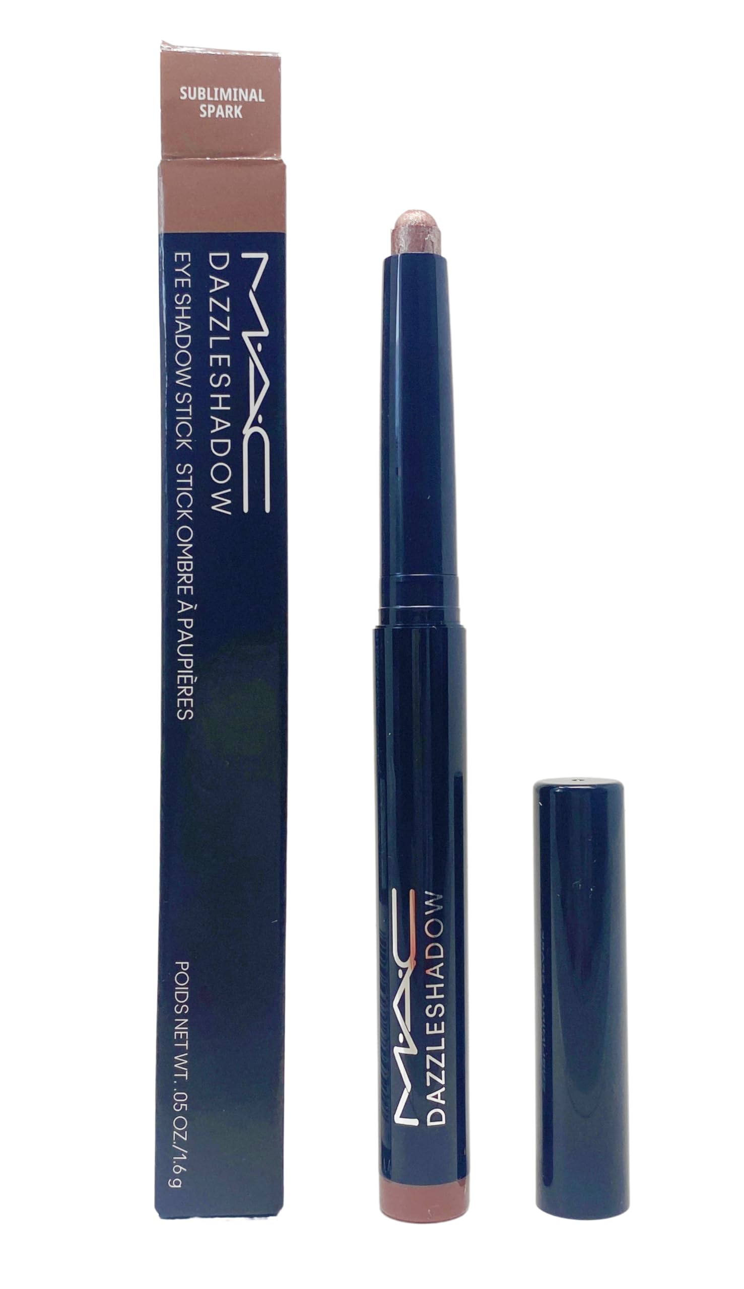 MAC Dazzleshadow Eye Shadow Stick Subliminal Spark – Silver Pearl (0.05 oz)