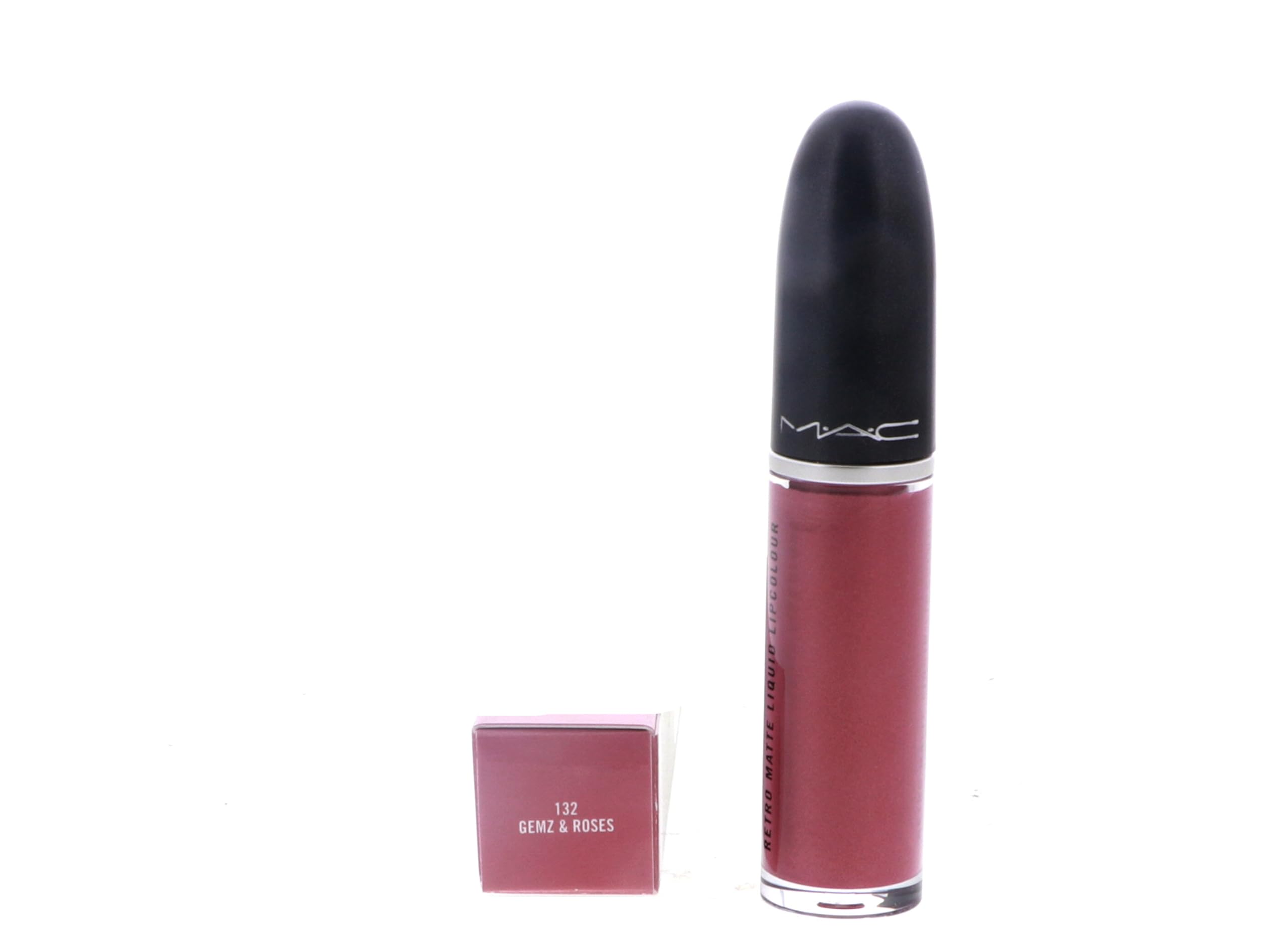 MAC Gemz & Roses Lipstick | Retro Matte Liquid Lipcolour Metallics (6 bold shades, 5 ml)