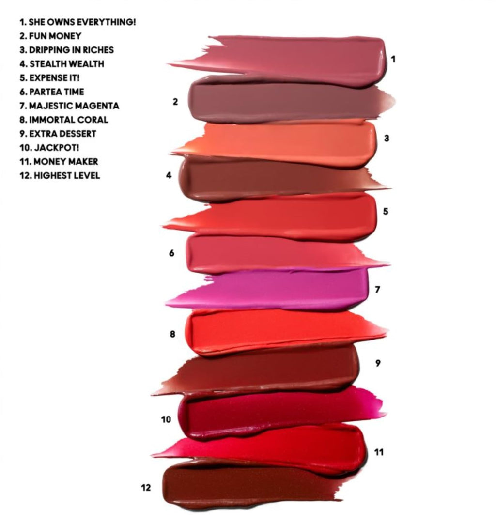 MAC Golden Girls Mini Lustreglass Lipstick Vault x12 – Travel-Size Collection