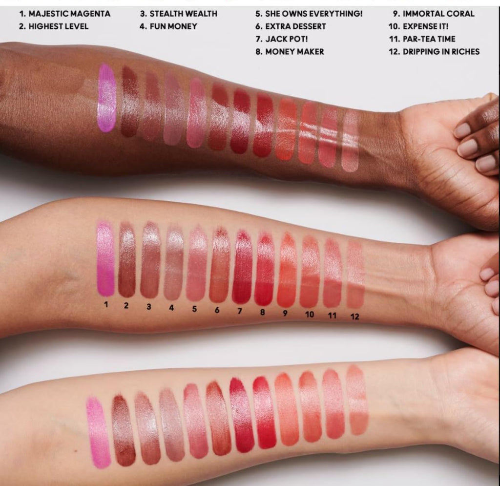 MAC Golden Girls Mini Lustreglass Lipstick Vault x12 – Travel-Size Collection