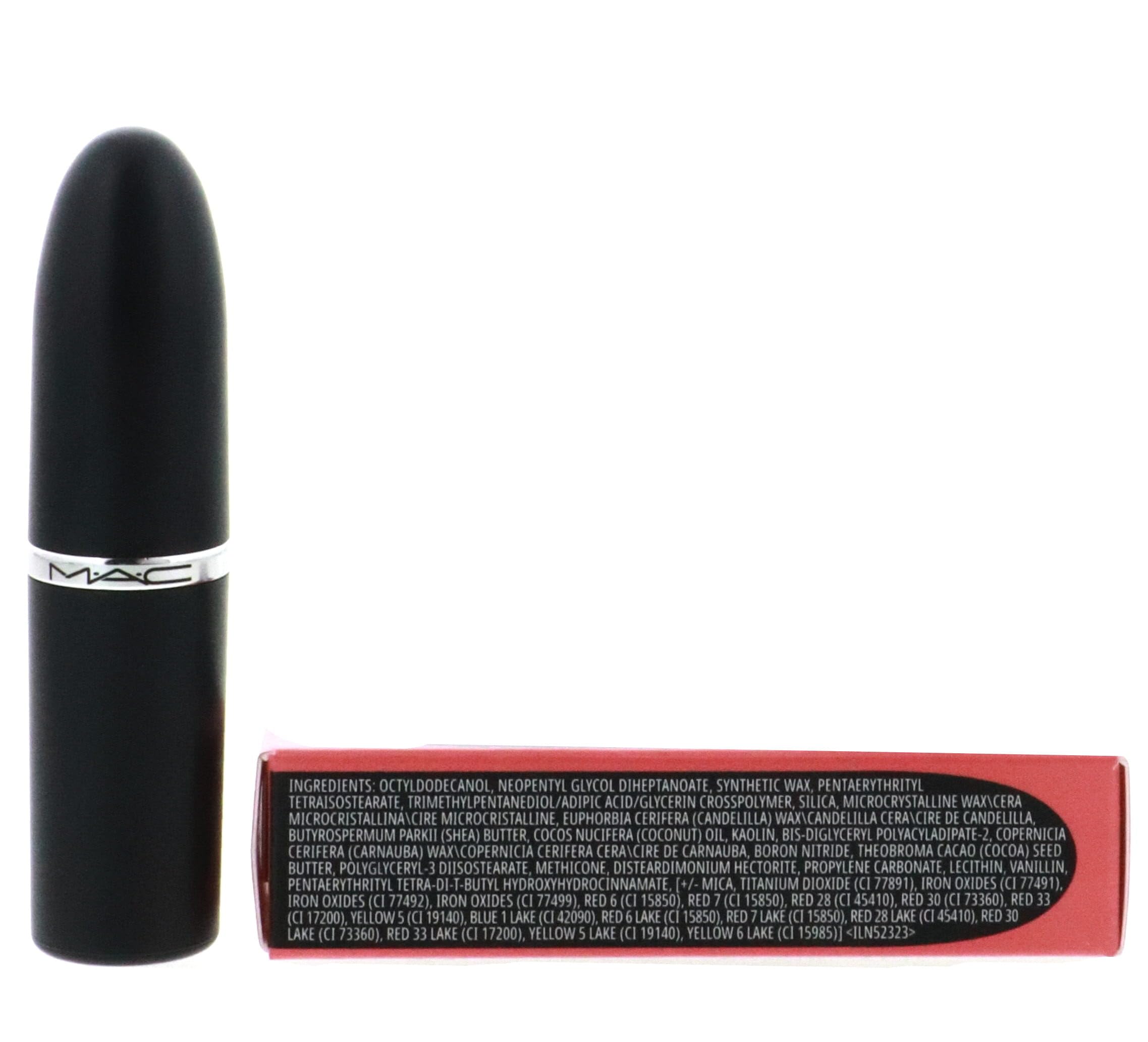 MAC M·A·CXIMAL Silky Matte Lipstick Flamingo – 0.1 oz, pigment-rich color