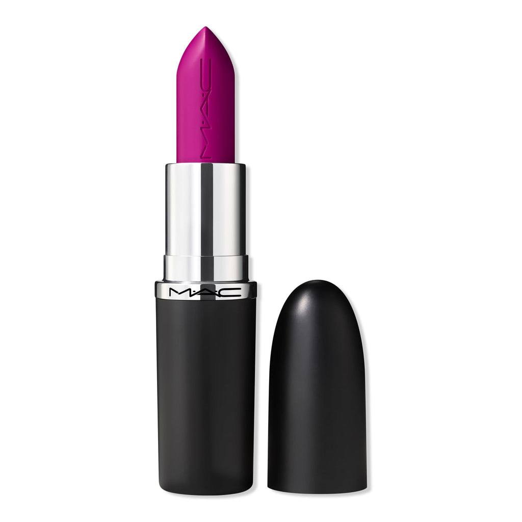 MAC M·A·Cximal Sleek Satin Lipstick Violet Vapor – Hydrating, Pigment-Rich Color