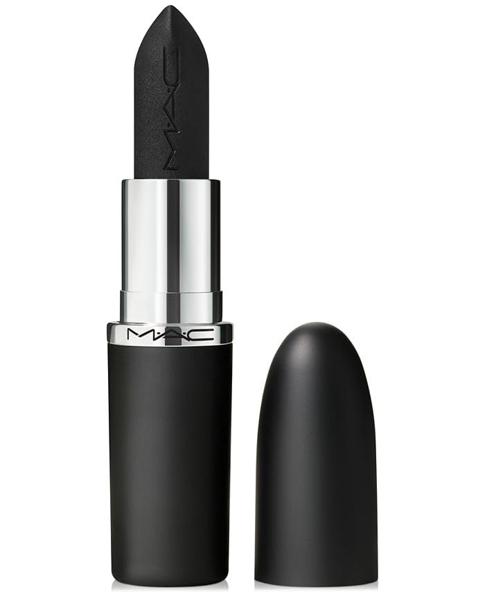 MAC M·A·CXIMAL Silky Matte Lipstick in Caviar — 0.1 oz