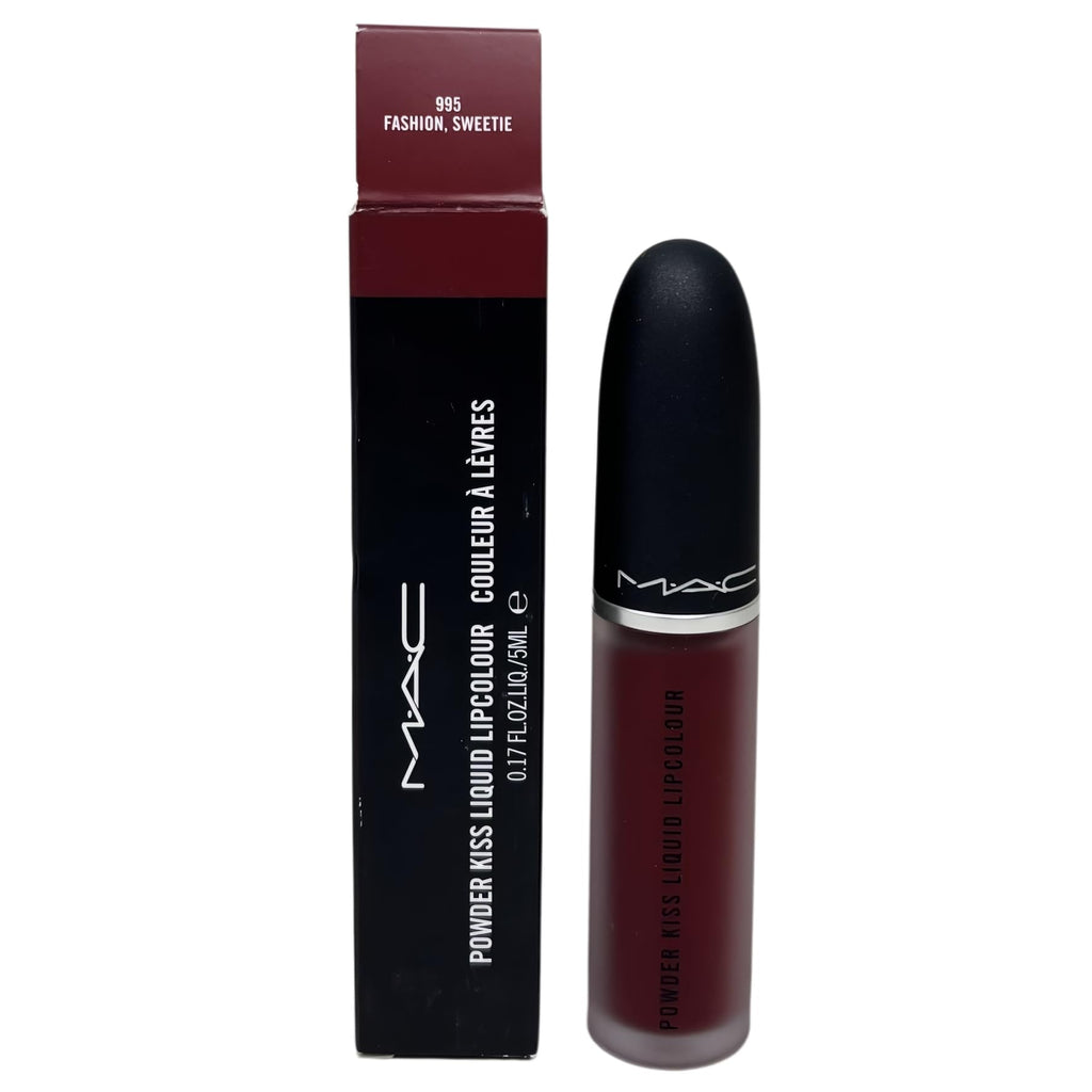 MAC Powder Kiss Liquid Lipcolour 995 Fashion Sweetie – Moisture-Matte, Long-Lasting Color