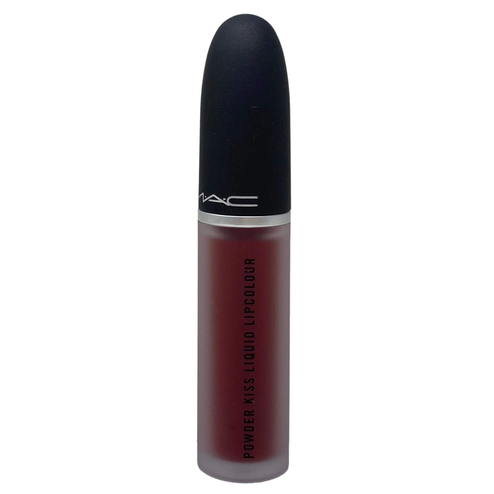 MAC Powder Kiss Liquid Lipcolour - Fashion Emergency (Intense Rose Brown) 0.17 oz / 5 ml