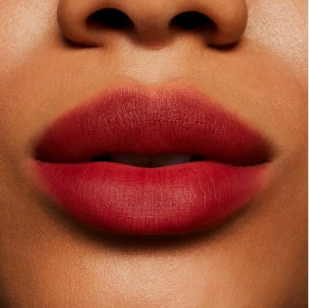 MAC Powder Kiss Liquid Lipcolour - Fashion Emergency (Intense Rose Brown) 0.17 oz / 5 ml