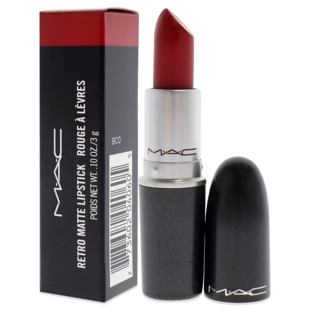 MAC Retro Matte Lipstick Rub Ruby Woo – Long-Lasting Matte Lip Color
