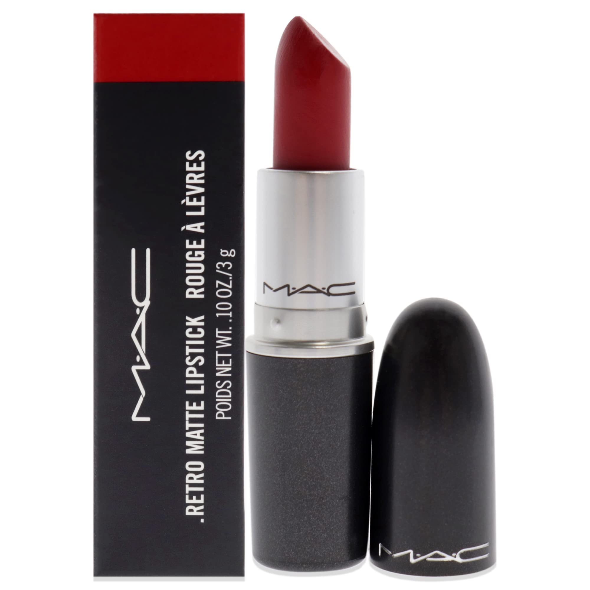 MAC Retro Matte Lipstick Rub Ruby Woo – Long-Lasting Matte Lip Color