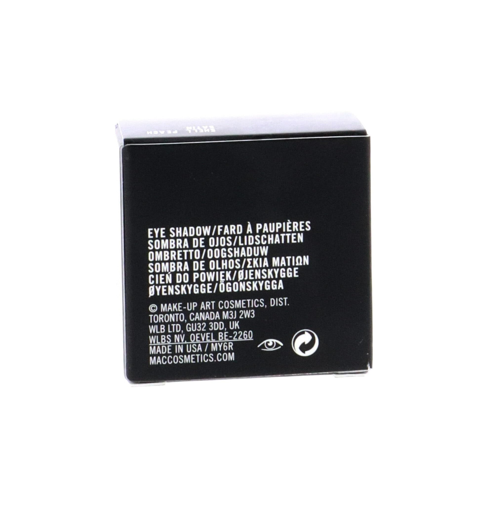 MAC Satin Eye Shadow Shell Peach (Soft Peach) – Individual Shade