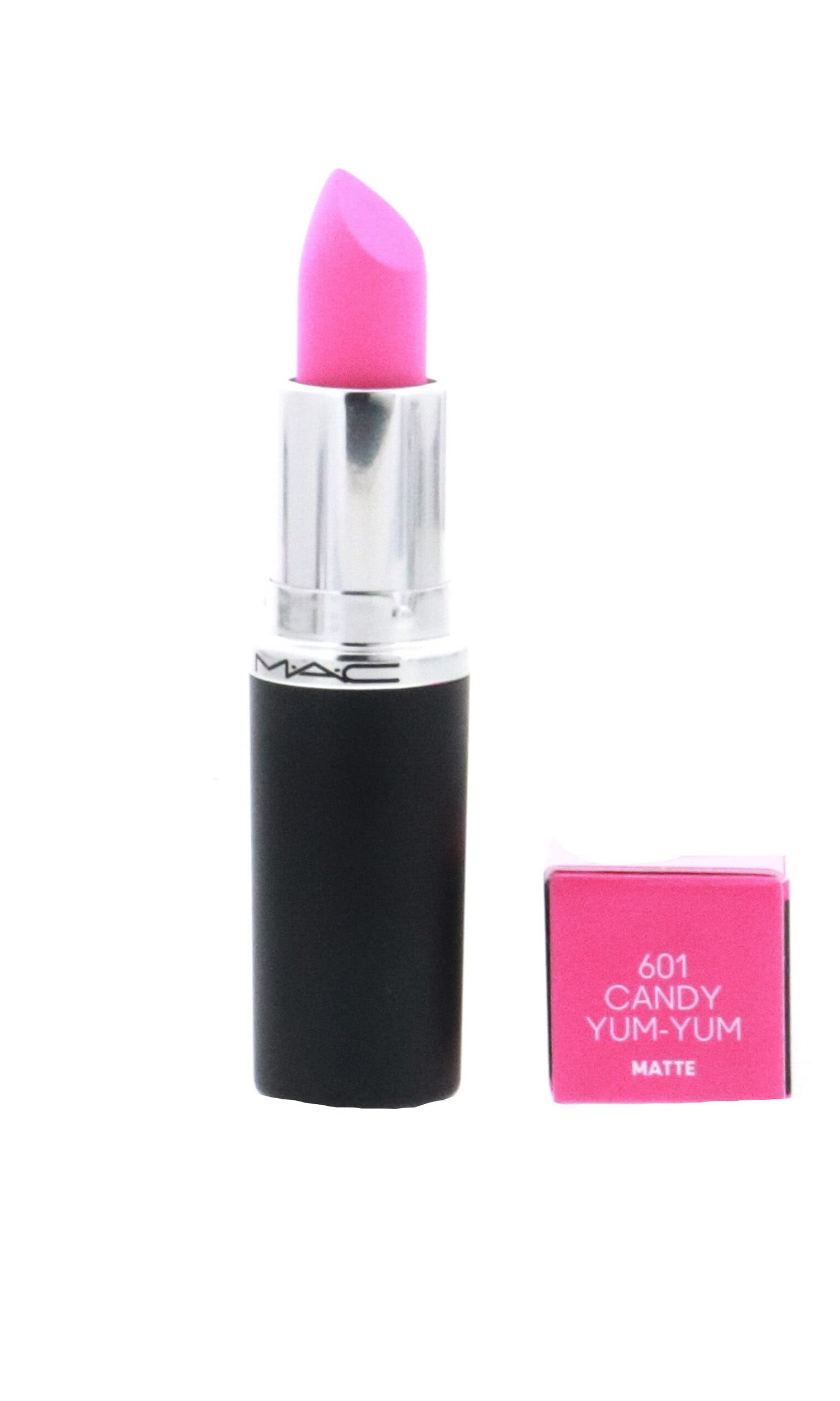 MAC M·A·CXIMAL Silky Matte Lipstick Candy Yum Yum – 0.1 oz, Pink