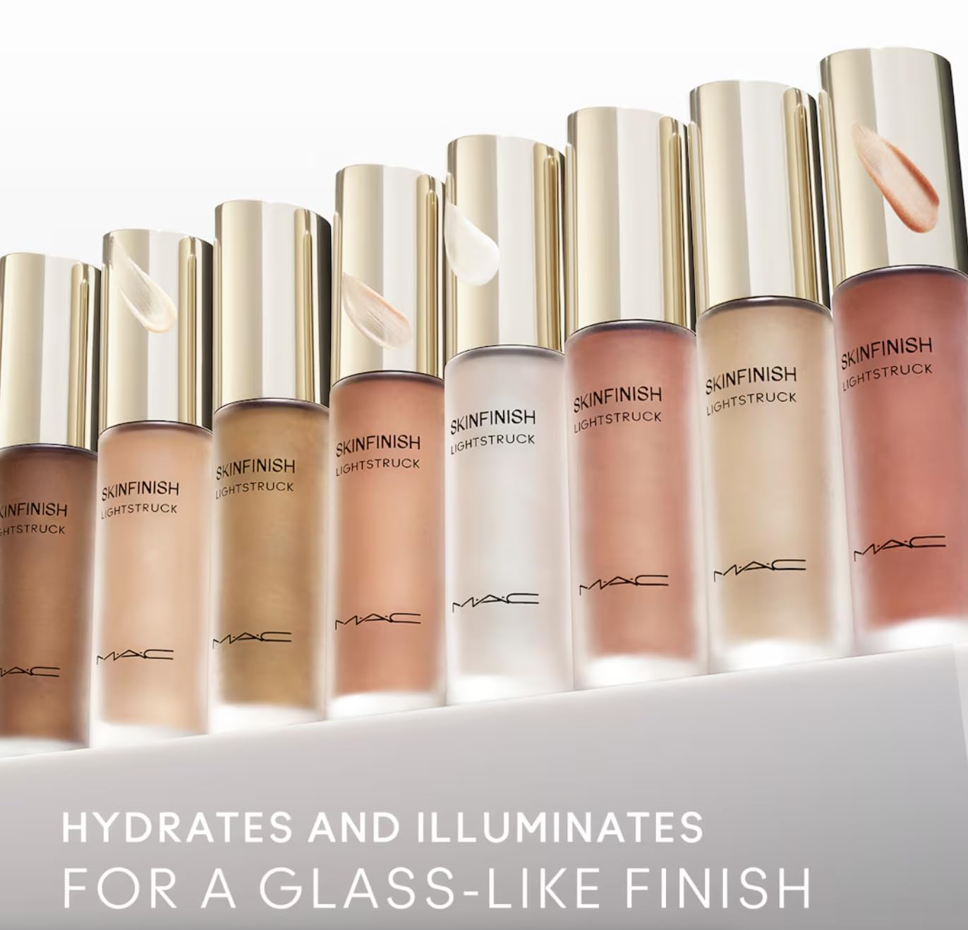 MAC Skinfinish Lightstruck Liquid Highlighter Double Gleam — Buildable Glow