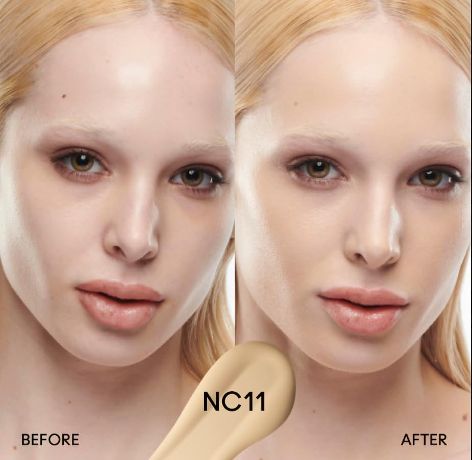 MAC Studio Radiance Serum Powered Foundation NC11 | Light Beige, Golden Undertone