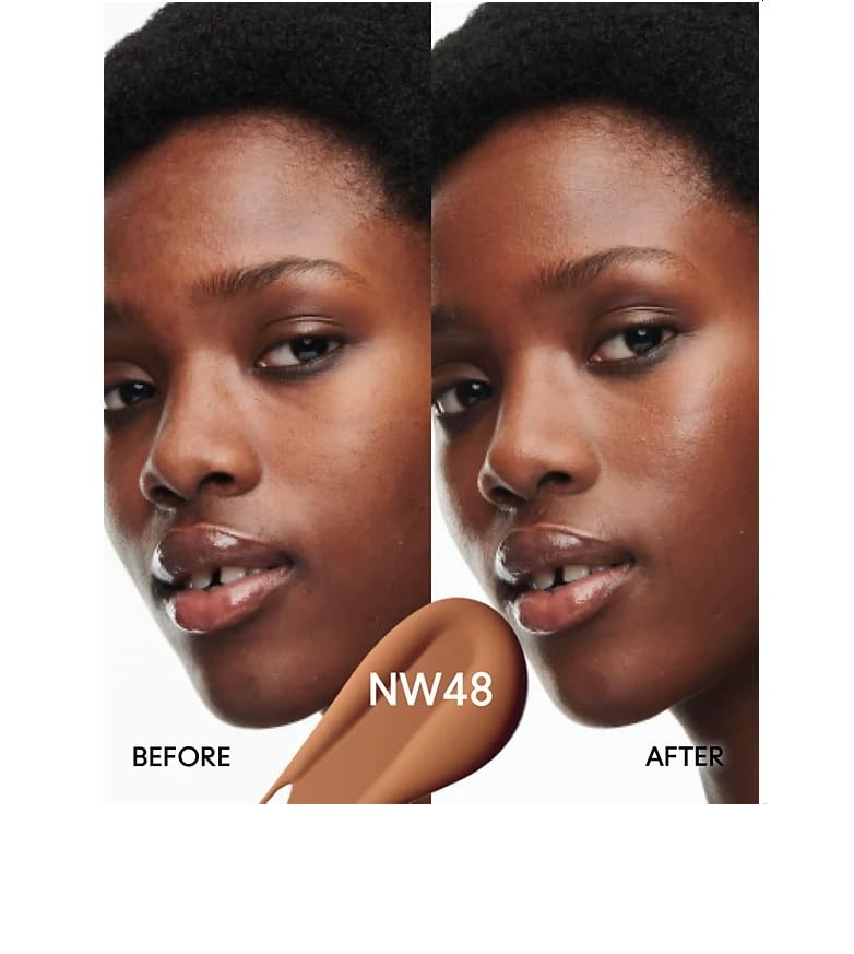 MAC Studio Radiance Serum-Powered Foundation NW48 – 1 oz | Hydrating, Skin-Smoothing Foundation