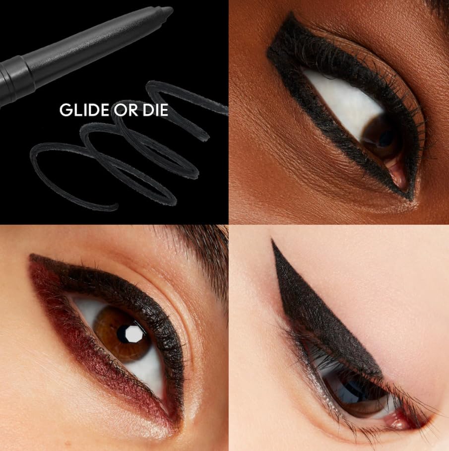 MAC Colour Excess Gel Pencil Eye Liner – Glide Or Die (Carbon Black) .01 oz / .35 g | Waterproof, 24h Wear