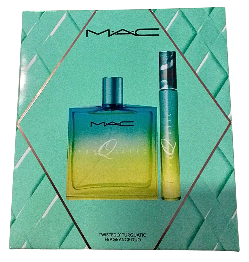 MAC Twistedly Turquatic Fragrance Duo – EDT 3.2 oz + 0.2 oz
